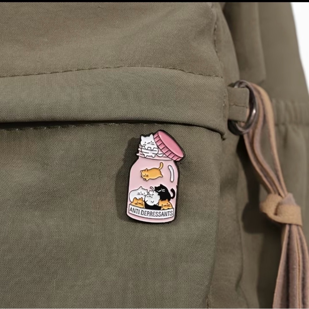 Cute Set of 12 Enamel Pins - Picture 5 of 6